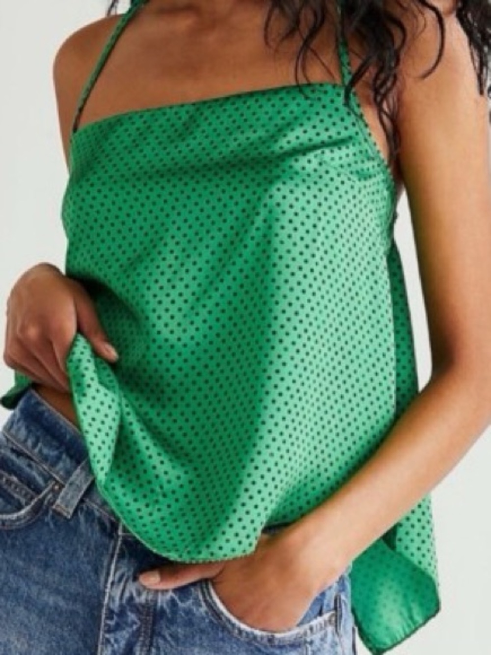 Free People Polka-Dot Tank